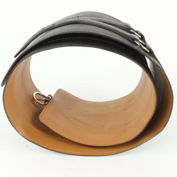 Hermès Black x Brown Corset Waist Belt 55h414s main image 9